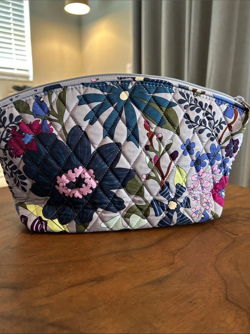 NWOT Vera Bradley Grand Travel Cosmetic Bag - Bengal Lily